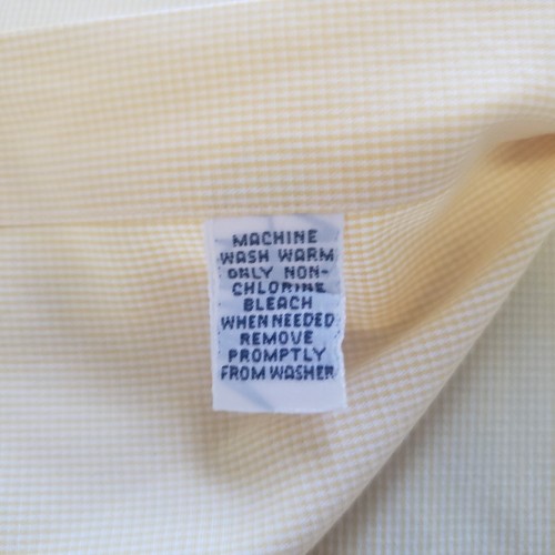 Polo Ralph Lauren Golf Short Sleeve Button Up Tilden Shirt Men XL Yellow Check - Picture 7 of 10
