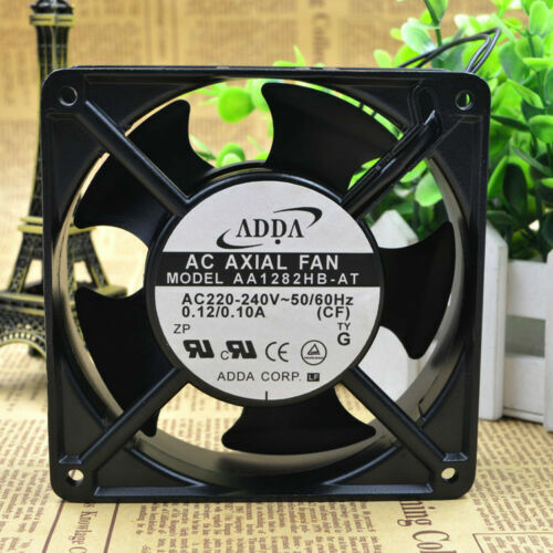 ADDA 67% OFF of fixed price AA1282HB-AT 120 38MM 50 60HZ Fan 12038 0.12 Under blast sales Cooling 0.1A AC220V