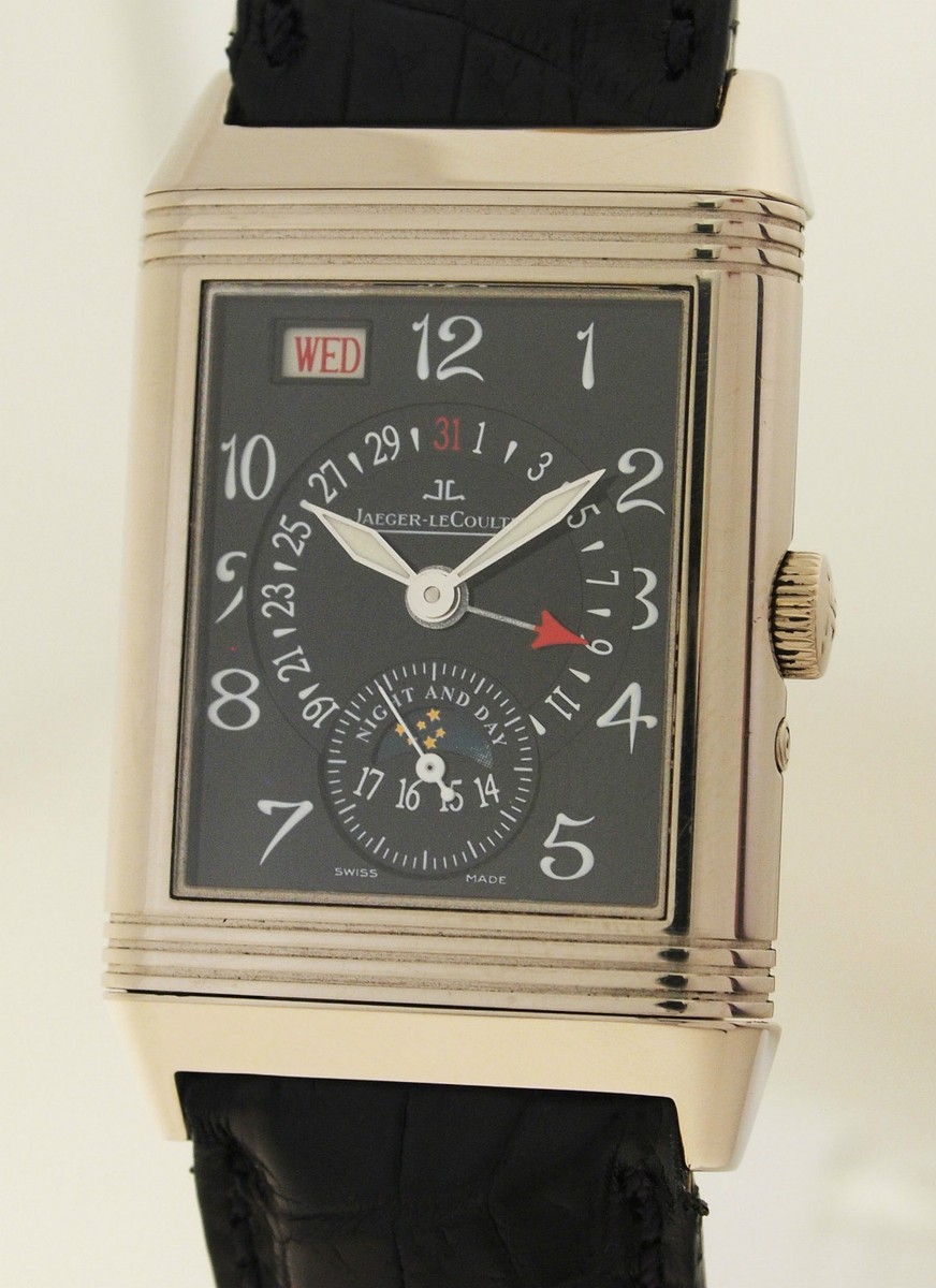 JAEGER LECOULTRE REVERSO MONDPHASE DAY DATE NIGHT DAY GRAND