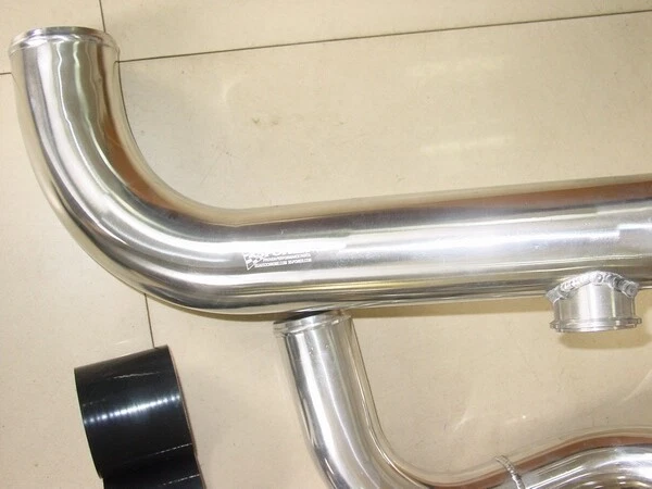 KIT DE TUBOS INTERCOOLER FMIC 92-2000 CIVIC EG EK INTEGRA Si SWAP B18 B16 D16 2 piezas Foto 4 de 4