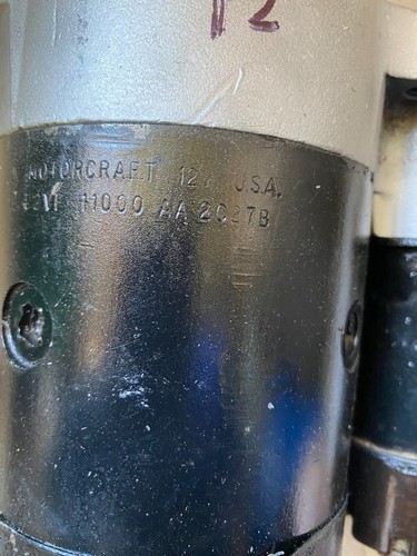1972 Ford Lincoln 429 460 Remanufactured Starter Motor Dated 2C27B Motorcraft - Picture 4 of 12