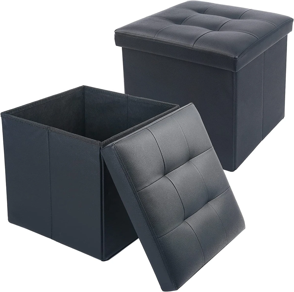 Footrest on sale storage cube