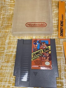 NES NINTENDO DONKEY KONG Classic great condition With Box And Instructions