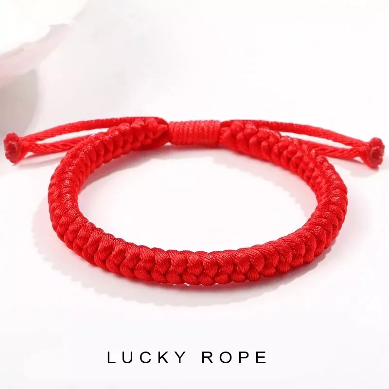 Red Lucky Bracelet, Braid Bracelet, Red String Bracelet, Buddhist Bracelet,  Tibetan Buddhist Bracelet, Adjustable Protection Amulet,red Cord - Etsy