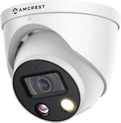 Amcrest 4K POE AI IP Security Camera Optical Zoom 8MP Turret