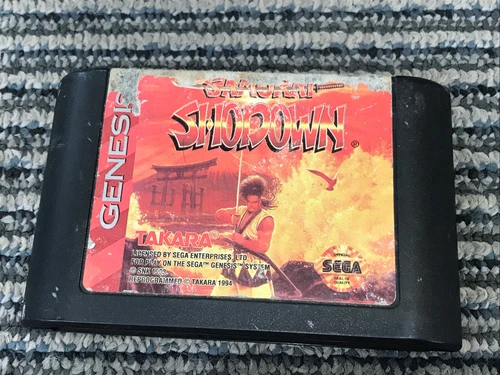Sega Genesis Samurai Shodown Video Game CARTRIDGE ONLY
