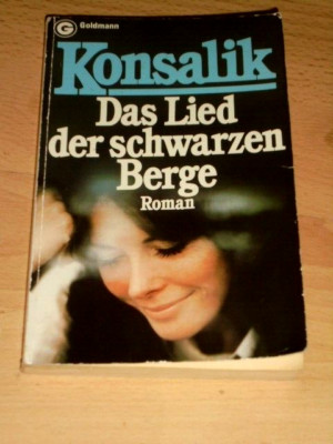 Das Lied der schwarzen Berge - Konsalik - Roman - Goldmann TB