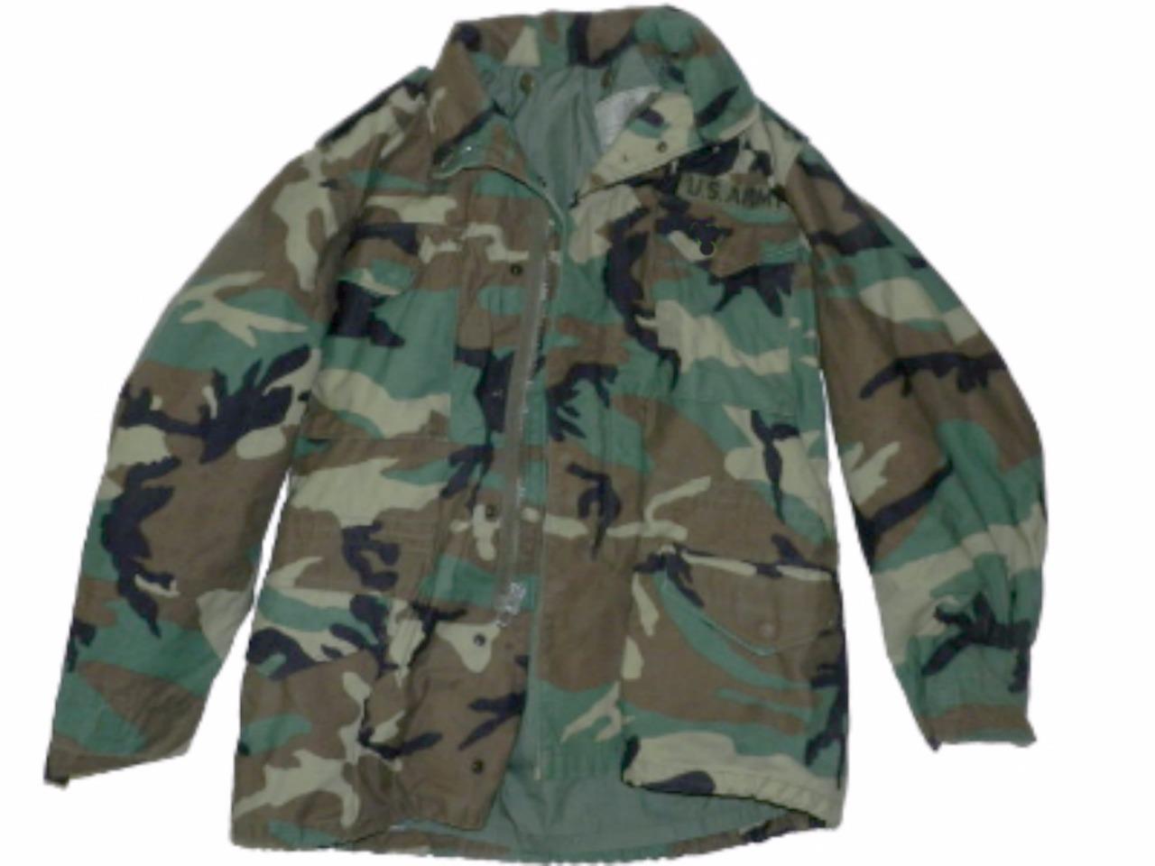 US Army Vtg BDU Woodland Camouflage 
