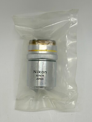 NIKON BD PLAN 10x 0.25 210/0 Microscope Objective Lens New Sealed