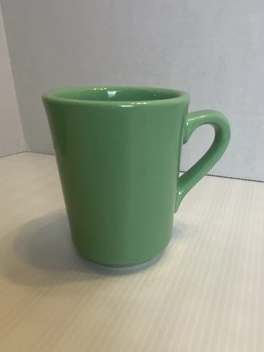 Homer Laughlin China Denver Mug Vintage Coffee Cup in  Retired Sea Mist Green