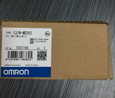 1PC Omron CJ1W-MD263 PLC I/O Module CJ1WMD263 New In Box  #US