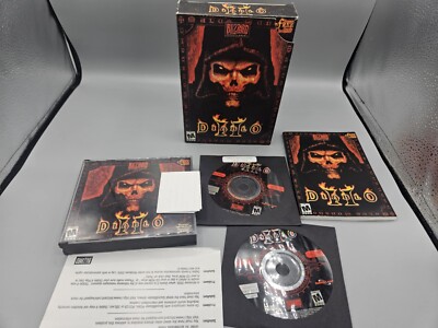 Jeu PC - Coffret Blizzard - Warcraft 3 - Diablo 2 - StarCraft - Jeux vidéo
