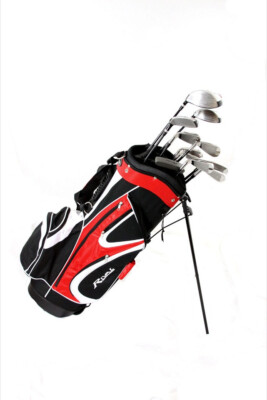 Neues Golfset Herren +1.5cm verlängert, Komplettset Graphit, Rechts (220)