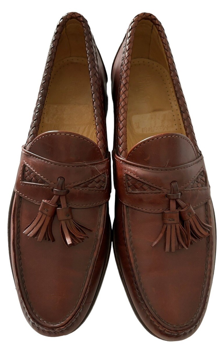 Allen Edmonds MAXFIELD Tassel Dress LOAFERS 10B BRAIDED  display picture 1