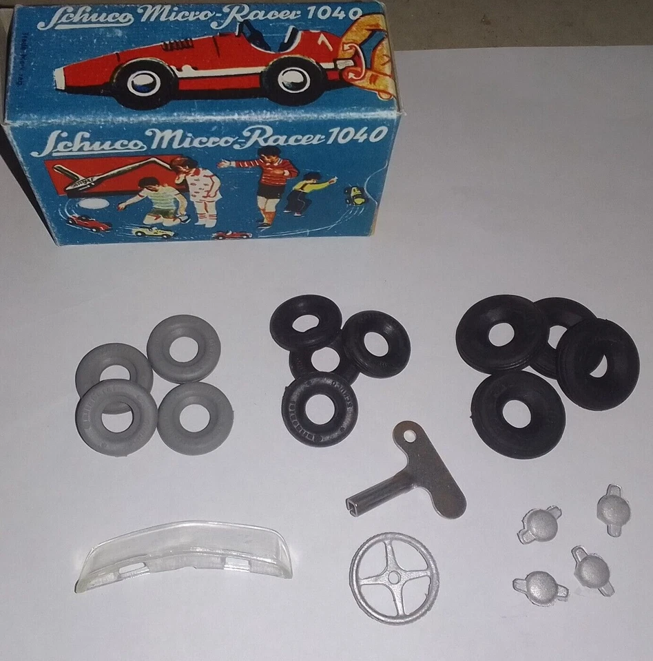 Schuco Examico 4002 Micro Racer Racing Car Tyres Original & Repro Spare Parts