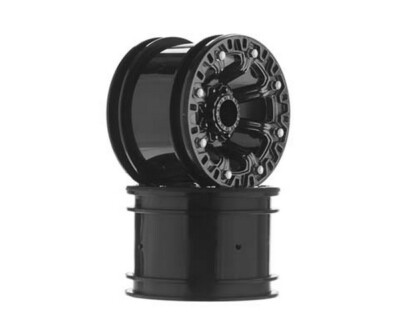 Duratrax DTXC3858 2.2'' 8-Speichen Felge schwarz-chrom (2) (12mm SK)