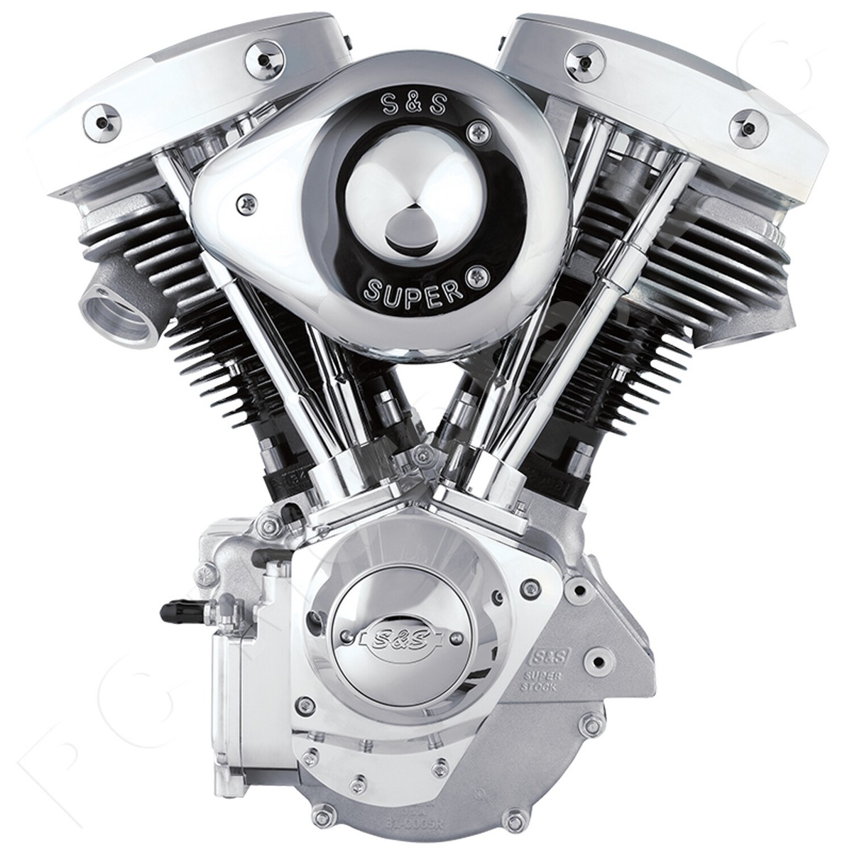 S&S CYCLE 93” SHOVELHEAD LC ENGINE W/ 8.5:1 FORGED PISTONS