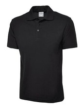 Polo Poloshirt S bis 6XL schwarz Super weiche...