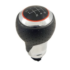 Schaltknauf Schalthebel 6 Gang Schwarz Rot Für Audi A4 8K2 8K5 B8 2007 - 2015