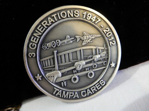 65th ANNIVERSARY Air Force Ball 2012 Challenge coin medallion~ TAMPA CARES - Picture 3 of 8