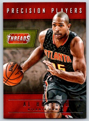 2015-16 Panini Threads Precision Players AL HORFORD #8 Atlanta Hawks