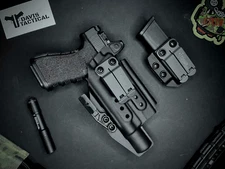 Davis Tactical IWB Light Bearing Kydex Holster For Glock 19/23/32/45 Baldr Pro R