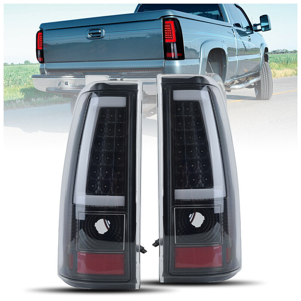 For 2004-2006 GMC Sierra 1500 2500 3500 Truck Tail Light Pair Rear Lamp LH+RH - Foto 12