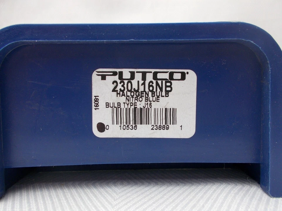 Putco Lighting 230J16NB Driving Light Bulbs Nitro Blue H16 J16 Bulb - Image 3 of 3