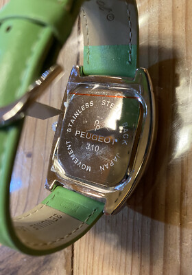 NWT Peugeot Womens 310GR Green Swarovski Watch Peugeot | Accessories | Nwt Peugeot Womens 3gr Green  main image 3