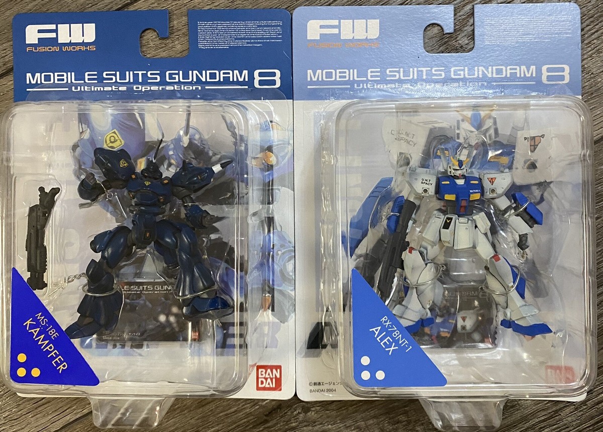 FW MOBILE SUITS GUNDAM - Ultimate Operation - Alex & Kampfer Set 
