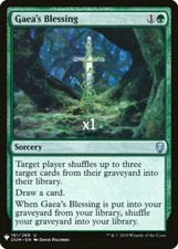 MTG Mystery Booster MB1 Gaea's Blessing MINT