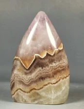 Very Rare Natural Mexican Purple Amethyst Crystal Freeform Standup Healing