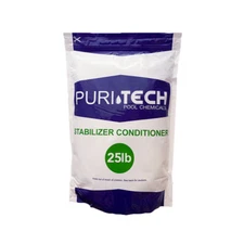 Puri Tech Pool 25lbs Stabilizer Conditioner Cyanuric Acid UV Protection Pool Spa