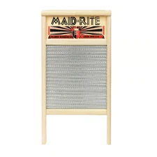 Maid-Rite #2072 12-7/16 in. W X 23.75 in. L Metal Scrub Surface Washboard