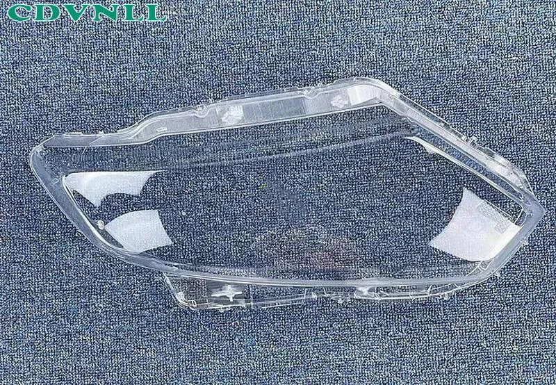 For Nissan X-Trail 2014-2016 Pair Headlight Lens Cover Lampshade Shell Seal Glue - Image 4 of 4