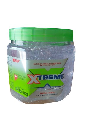 (PK/35.27oz) XTREME PRO EXPERT ALCOHOL FREE NO RESIDUES 24H Hair Styling Gel
