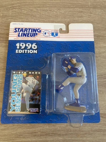 1996 Kenner Starting Lineup Hideo Nomo LA Dodgers Rookie  Figure