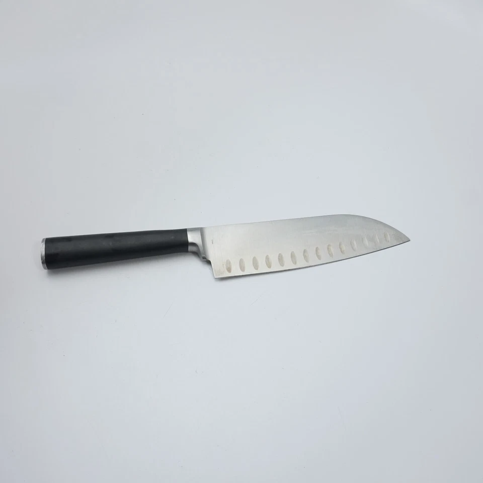 Cuchillo Santoku de 7 pulgadas de acero japonés serie Ginsu Chikara Foto 4 de 4