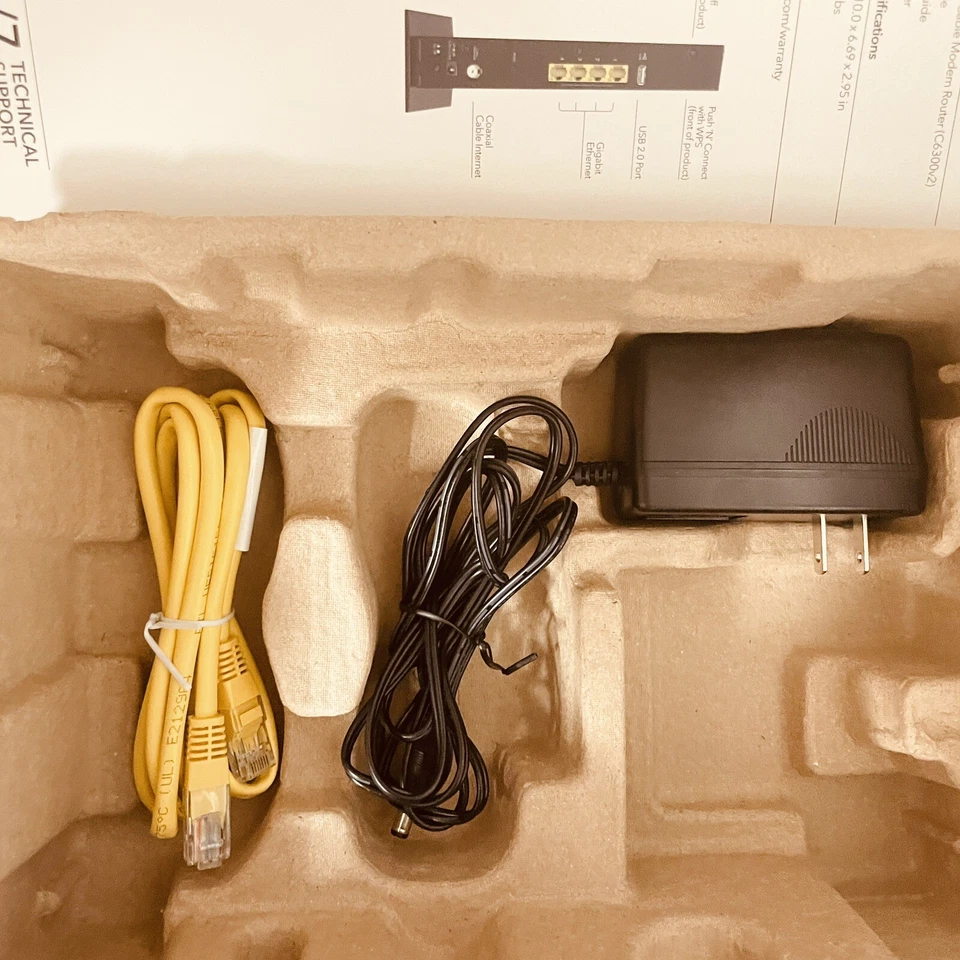 Router módem cable WiFi Netgear AC1750 DOCSIS 3.0 nuevo en caja Foto 4 de 4