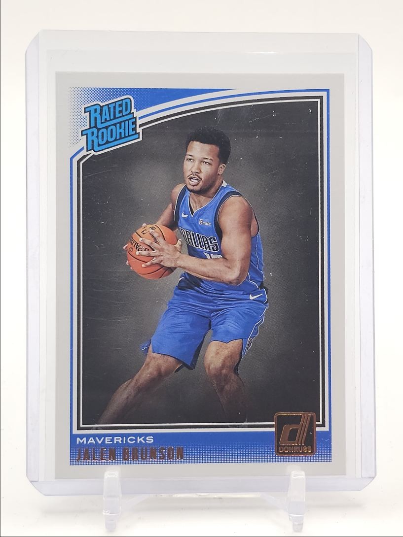 JALEN BRUNSON 2018-19 DONRUSS RATED ROOKIE MAVERICKS #179 RC Q1300