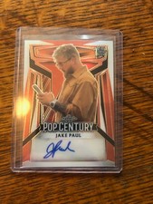 RARE Jake Paul Auto Leaf Pop Century Orange 6/7.. RARE MEME CARD 