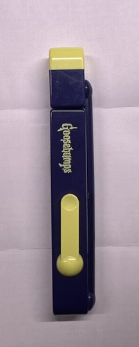 Vintage Goosebumps Adjustable Book Reading Light Purple WORKS!