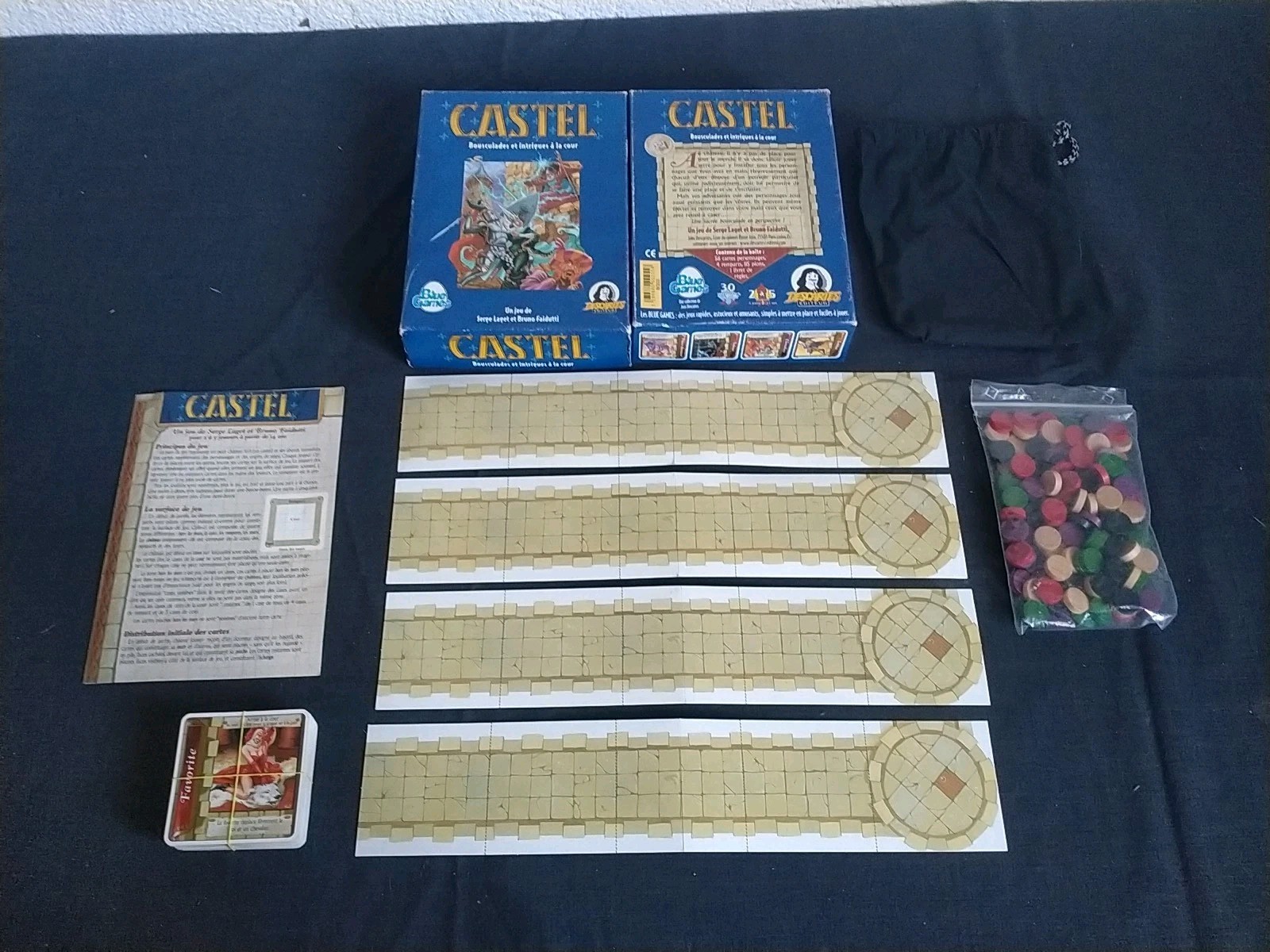 Jeu De Société Descartes Castel Bousculades Et Intrigues À La Cour Liv Offerte