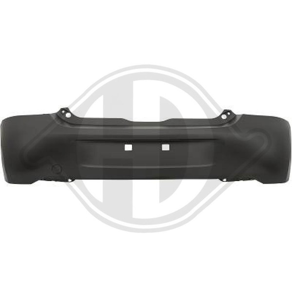 1607455 StoßStange Hinten FüR Smart Forfour SchräGheck (453)-image