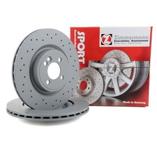 Zimmermann SPORT Bremsscheiben Satz für Mini R50 R53 R56 R57 R55 R58 R59 vorne