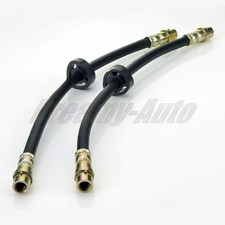 2x FÜR VW GOLF II 19E 1G1 VORDERACHSE BREMSSCHLAUCH BREMSLEITUNG - 350 mm