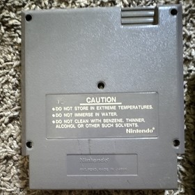 Nintendo Slalom NES Game Cartridge (1986) Sports Skiing/Snowboarding