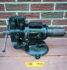 Vintage Alltrade Precision 360 Degree Swivel Vice Anvil 4" Jaws 299-v-1 Antique 