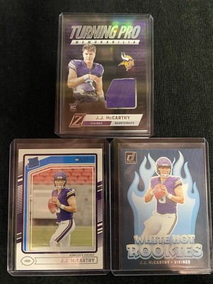 2024 Panini Zenith JJ McCarthy Turning Pro Memorabilia Rookie #TPM