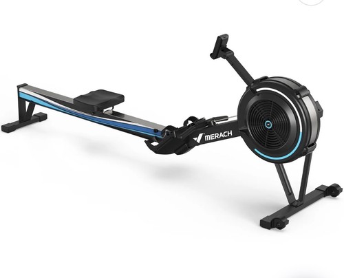 MERACH NovaRow R50 Professional Indoor Rowing Machine, Air Resistance, Bluetooth